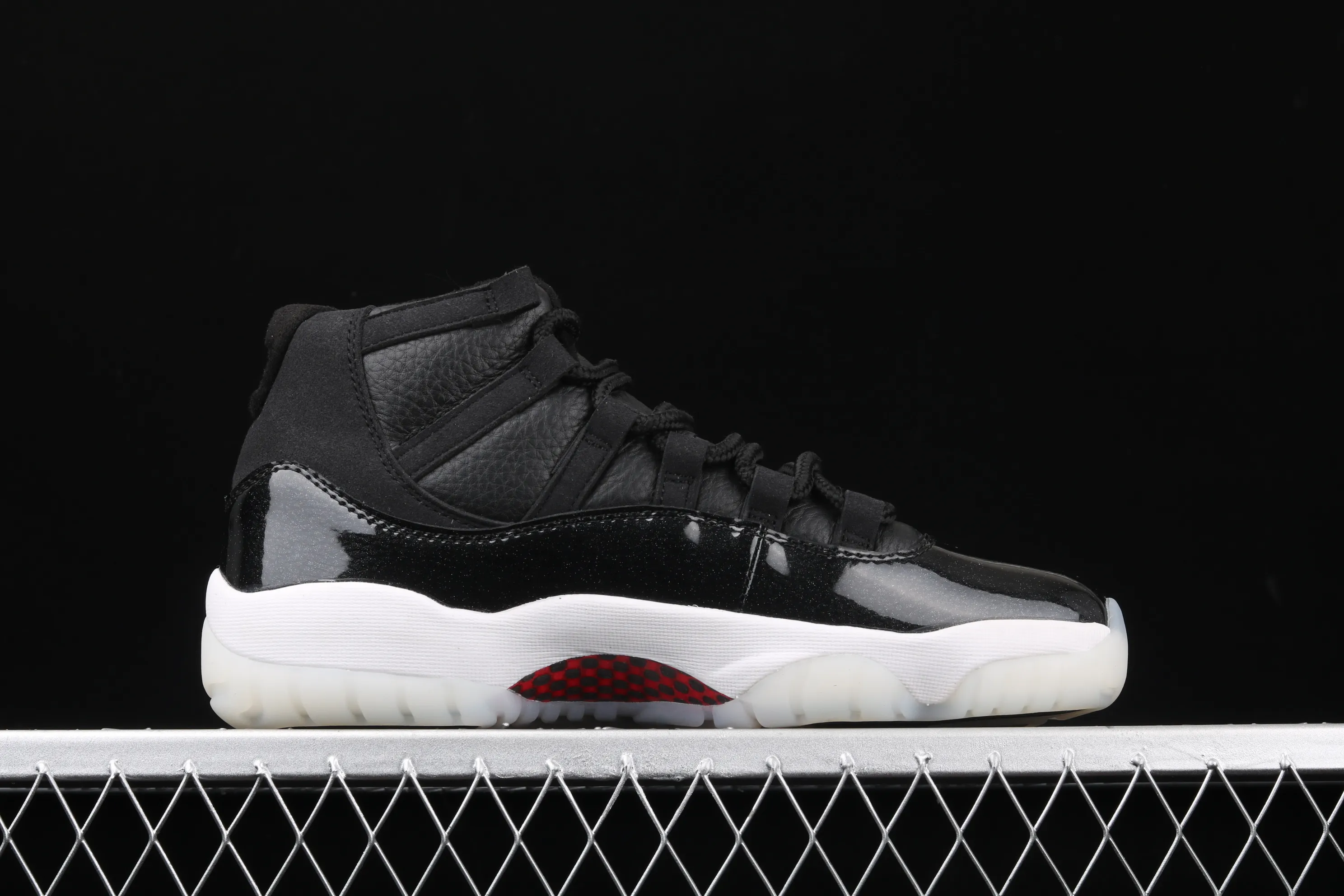 All categories Air Jordan Jordan series basketball shoes Air Jordan 11 Air Jordan 11 "72-10" AJ11 Joe 11 Devil basketball shoes 378037-002 First layer genuine carbon